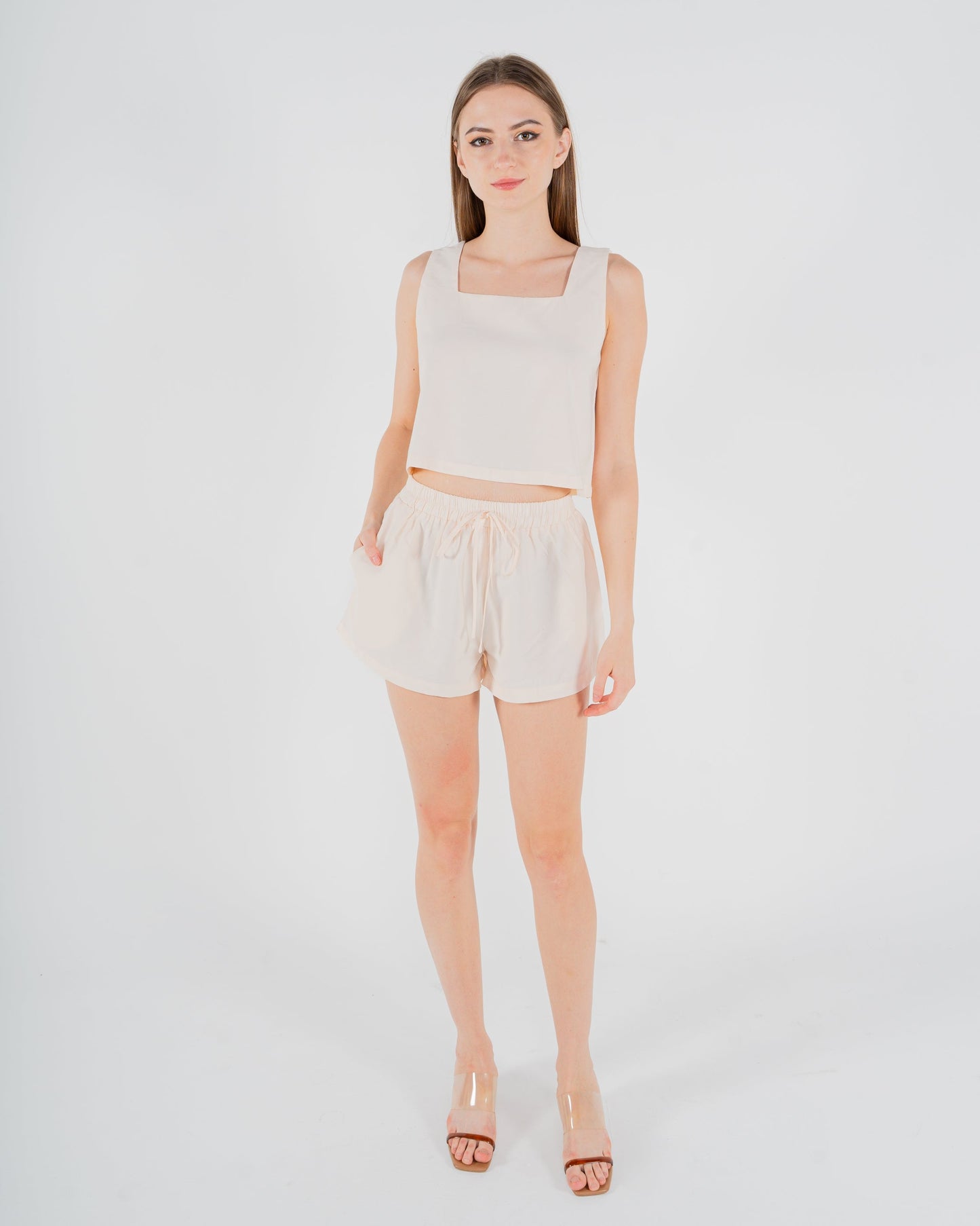 Ethereal Two-Piece Set (Cream)